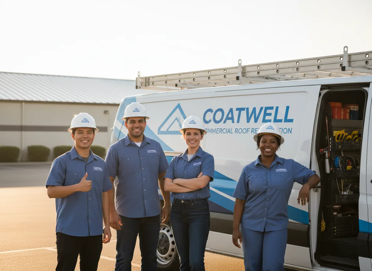 Commercial roof coating company in Medford, OR